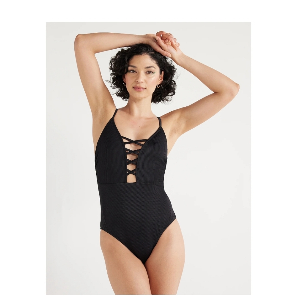 No Boundaries black one pice swim